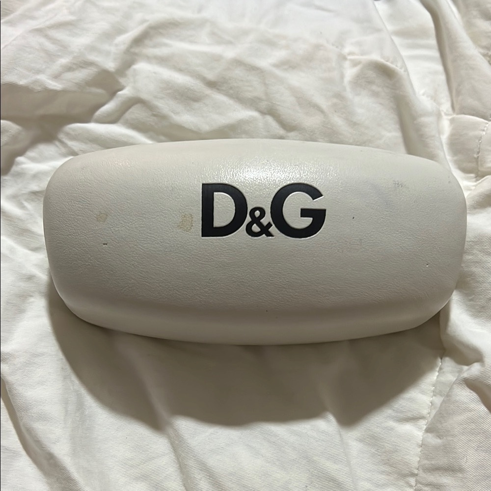 Dolce & Gabbana White Sunglasses Case